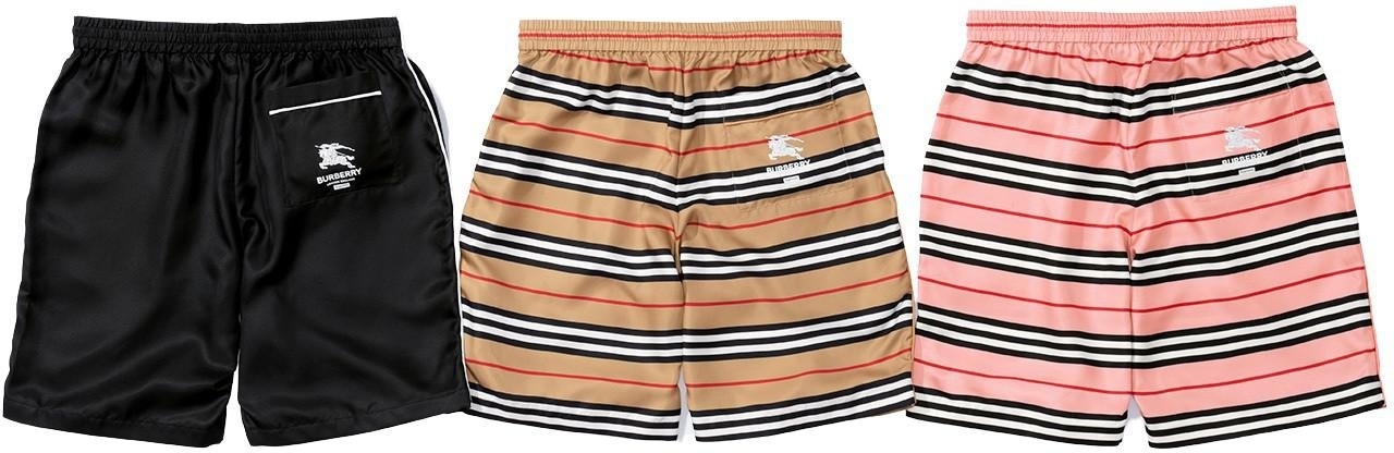 *Burberry exclusive* Supreme®/Burberry® Silk Pajama Short